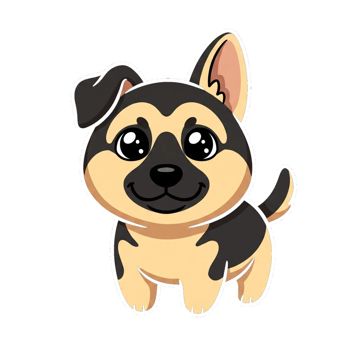 Sample pet, kawaii style
