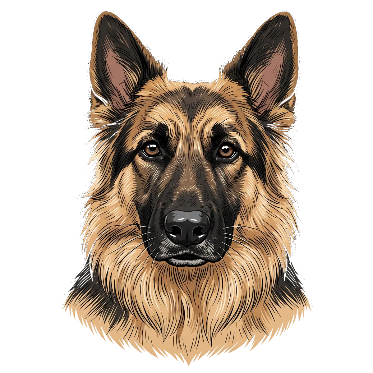 Sample pet, detailed vector