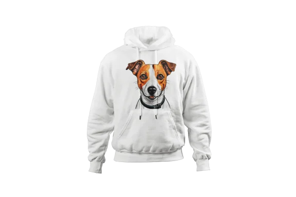 Jack Russell Portrait Hoodie